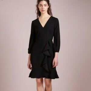 J. Crew | Dresses | J Crew 365 Crepe Long Sleeve Puff Sleeve Balloon Sleeve  Wide Cuffs Dress 0 | Poshmark